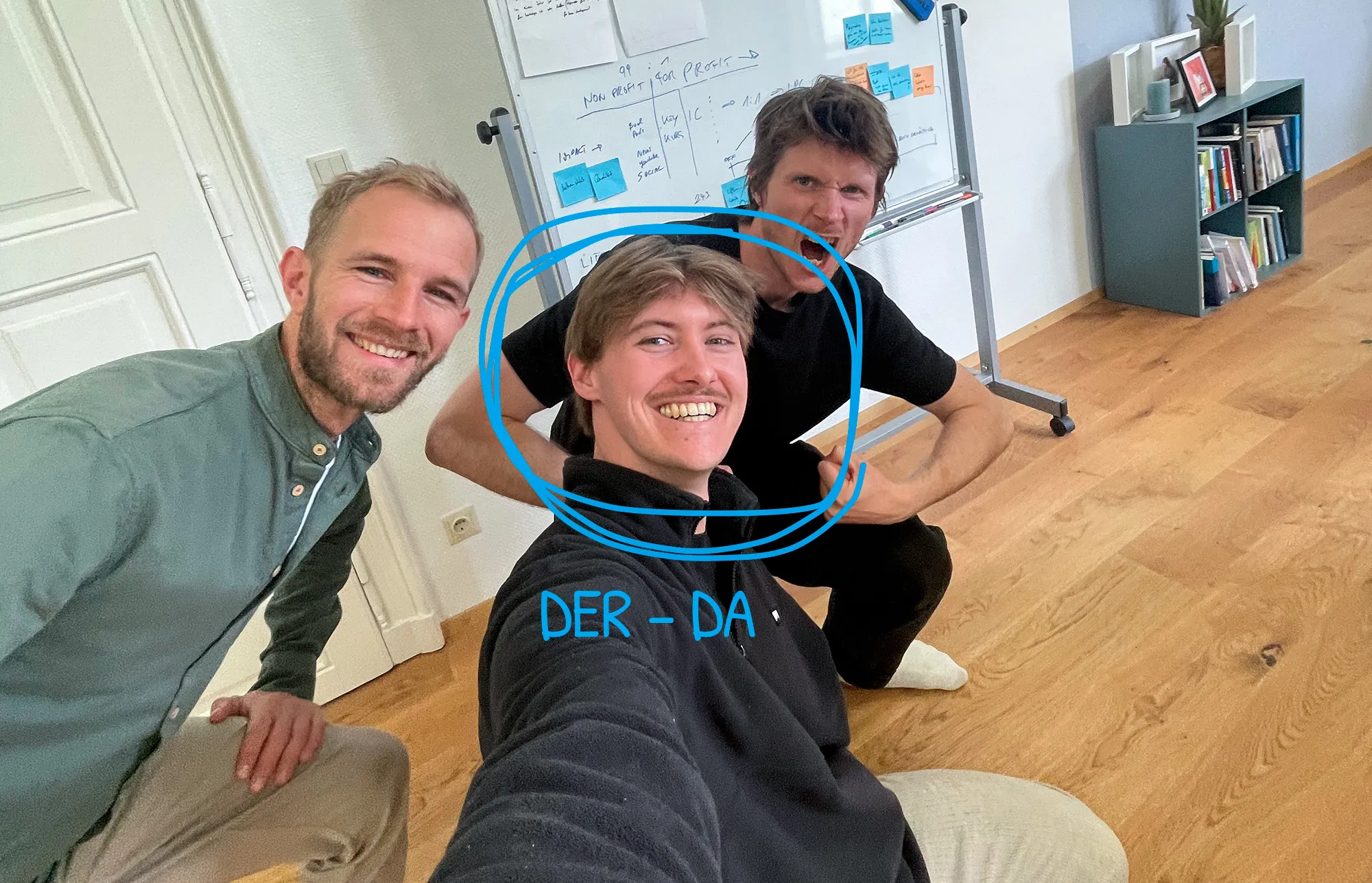Mathias Fallmann moderiert einen Workshop